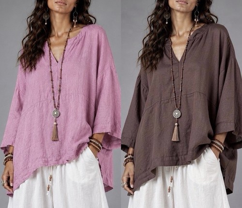 Damen tunika bluse - damen,