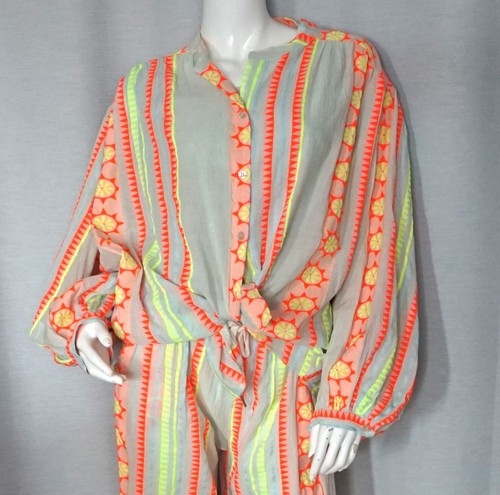 Hippie oversized hemd bluse - hippie,