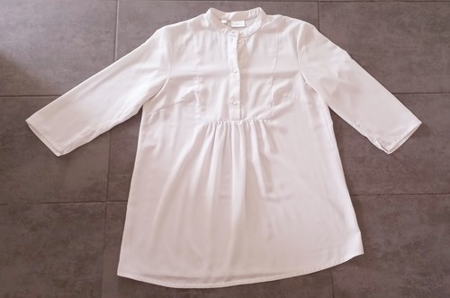 Weiße bluse tunika - bluse, /tunika