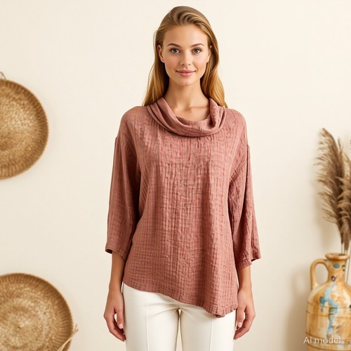 Boho lagenlook longshirt - boho,